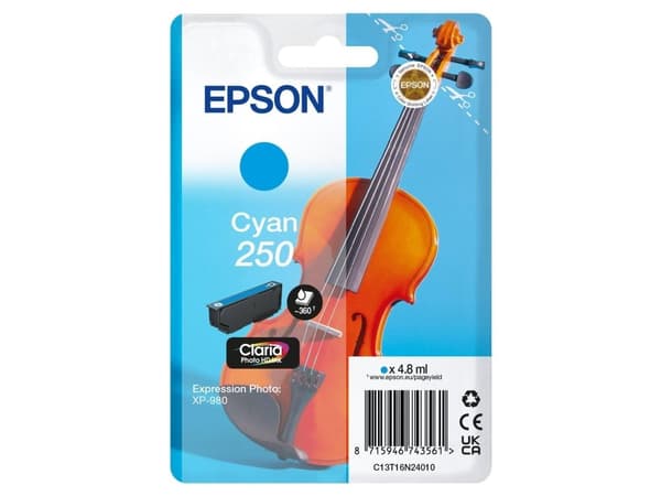 EPSON Cyan muste 4.8ml XP 980, ''25''