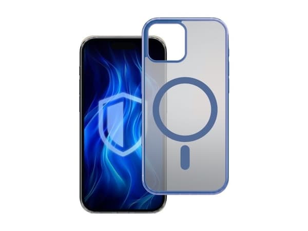 3mk Frosty MagCase blått deksel til Apple iPhone 15 Plus - blå