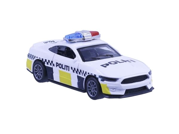 Dansk polisbil 11cm 1:36