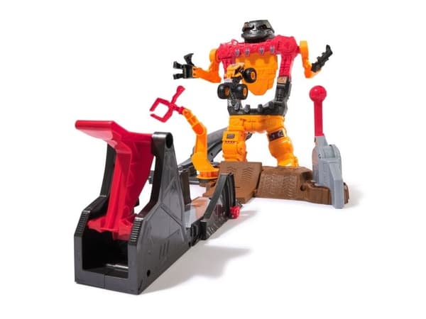 Monster Jam 1:64 Smash & Bash Smashbot leksakssats