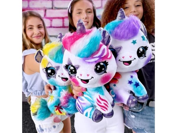 AIRBRUSH PLUSH UNICORN