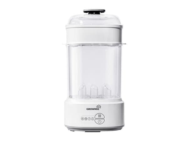 Grownsy bottle sterilizer with dryer (gray)