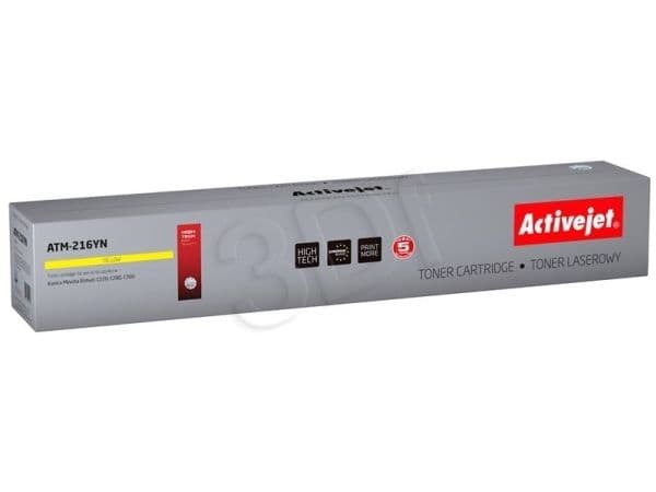 Activejet ATM-216YN, 26000 sidor, Gul, 1 styck
