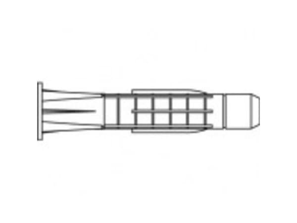 TOOLCRAFT Rawlplug 32 mm TO-5455110 100 st