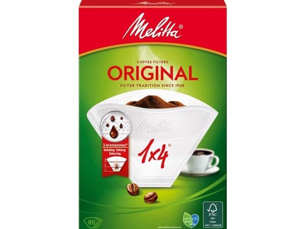 Kahvinsuodattimet 1x4 80pack (Obs 18)