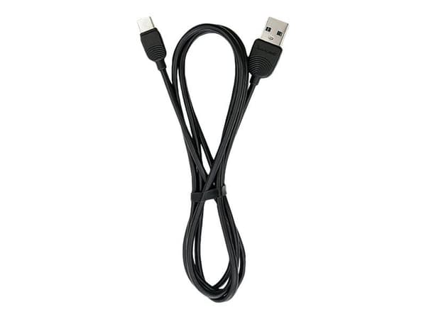 Qoltec - USB-kaapeli - USB-C (uros) - USB (uros) - 1,2 m - musta