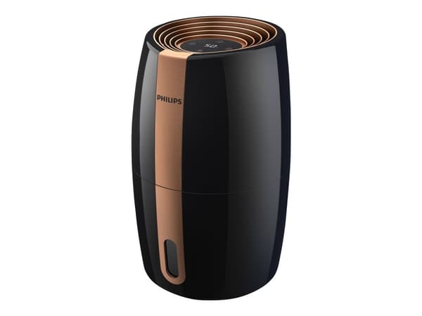 Philips 2000 series HU2718 - Luftfugter - på bord - sort/kobber