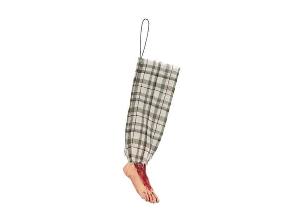 Verinen jalka roikkuu