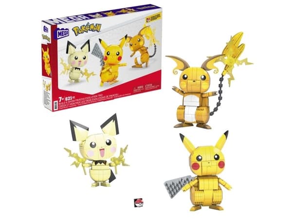 Mega Bloks Pokemon Shocking Trio