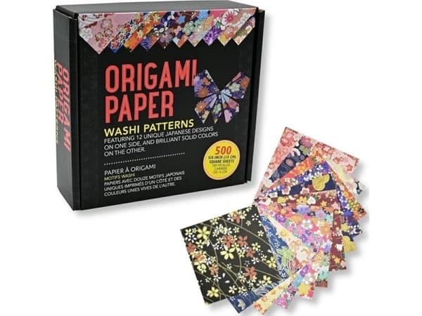 Memorysolution papir origami blomster 500 stk