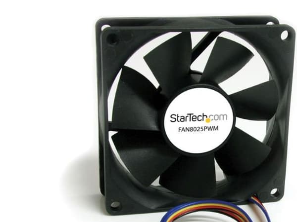 StarTech.com FAN8025PWM, Tuuletin, 8 cm, musta