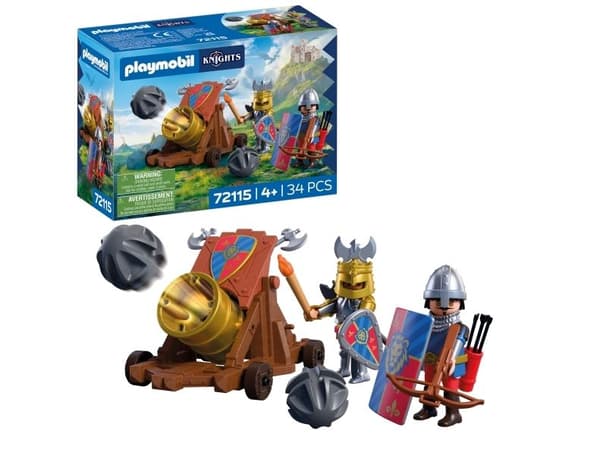 Playmobil Knights 72115, Action/äventyr, 4 År, Multifärg