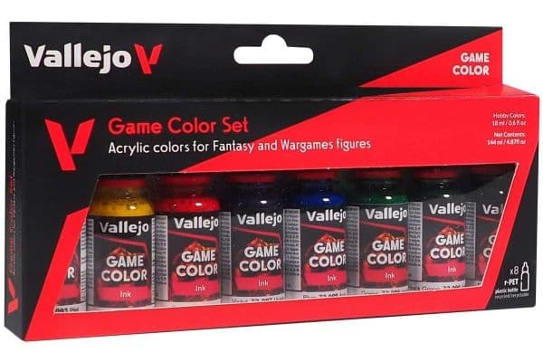 Vallejo 72.296, Multi, Akrylfärg, Vätska, 17 ml, 8 styck |