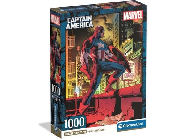 Pussel HQC Marvel Captain America, 1000 bitar