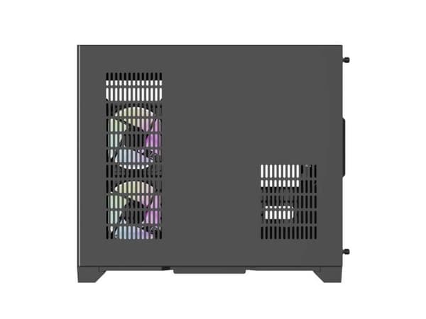 Darkflash Darflash FT418 PC-kotelo + 6 aRGB tuuletinta (musta)