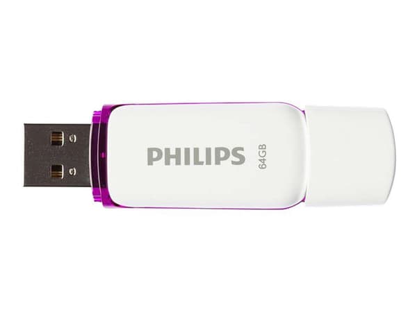 Philips FM64FD70B Snow edition 2.0 - USB flash-enhet - 64 GB - USB 2.0