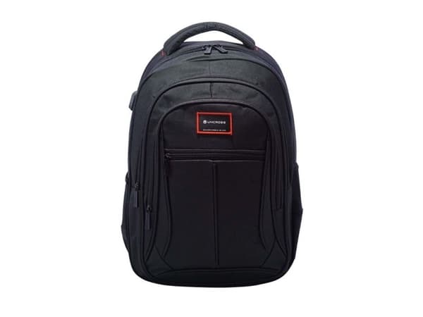 UNICROSS STYLE BLACK LAPTOP BACKPACK