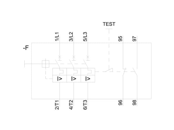 Siemens 3RV2111-0FA10, IP20