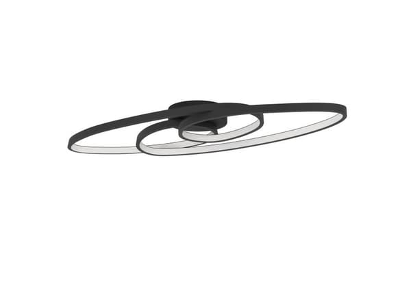 EGLO GIANELLA LOFT Ø880 DÆMPB. 3960LM SORT