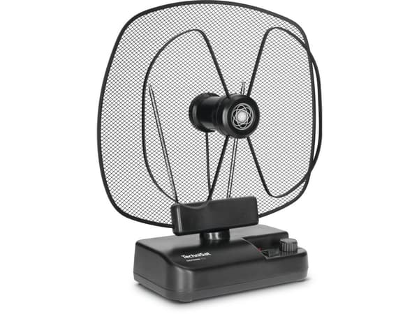 TechniSat DigiTenne TT2, Sisätila, Musta, 5 dB, DVB-T, DVB-T2, IEC, 75 O