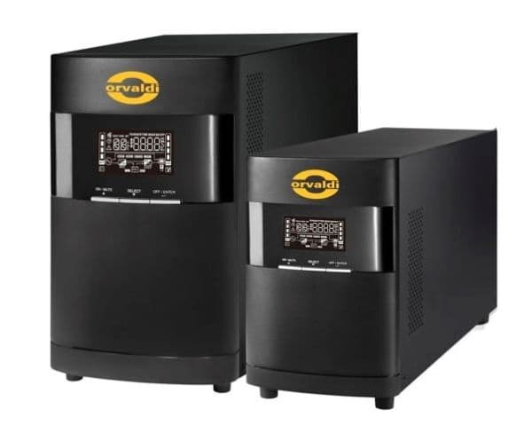 Orvaldi V2000+ sinus 2U LCD, Linje-Interactive, 2 kVA, 1800 W, Sinus, 162 V, 290 V