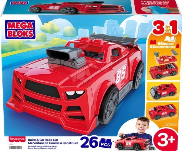 MEGA Bloks Build &amp; Go -kilpa-auto