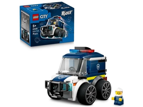 LEGO City 60481 Menopelit – Poliisiauto