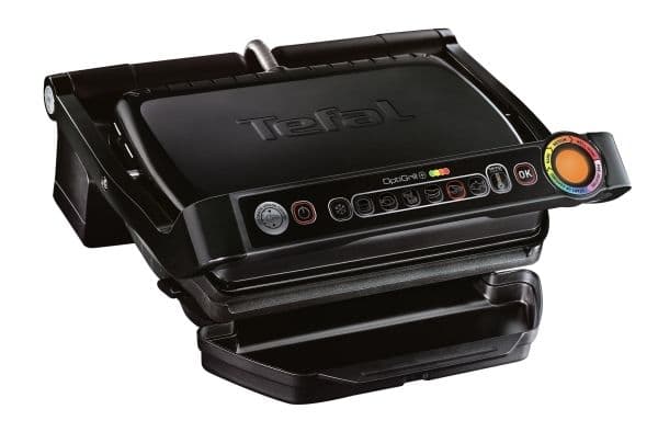 Tefal GC7148, Svart, Rostfritt stål, Rektangulär, Röra, Grid, 600 cm ^