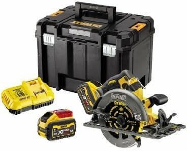 DEWALT cirkelsåg 54V 190mm DCS579X2 2x9/3,0Ah FLEXVOLT
