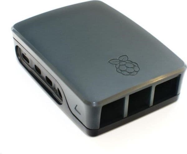 Raspberry Pi - Fodral - ABS-plast - svart/grå