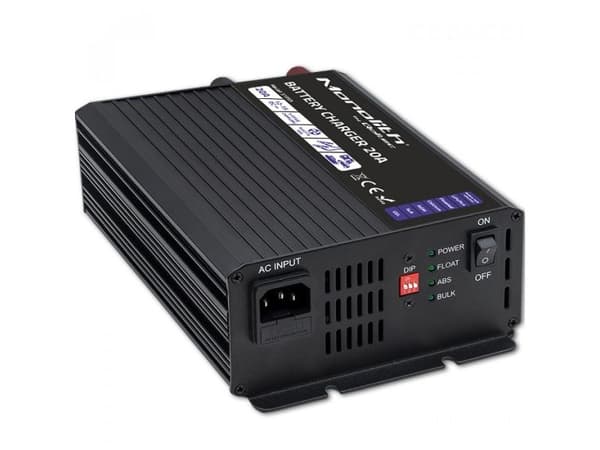 Qoltec Monolith - Batterilader - AC 180-260 V