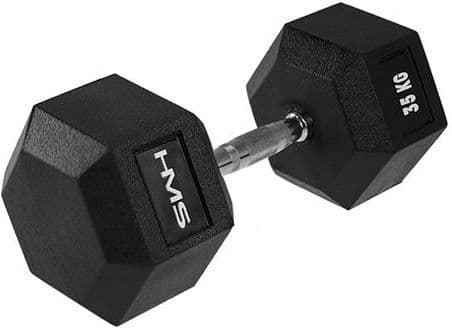 Käsipaino HMS Hex Pro - 35 kg