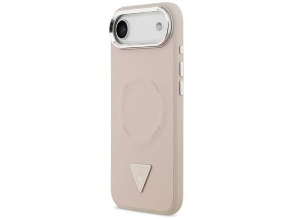 Guess Triangle Logo MagSafe-deksel til iPhone Air - rosa