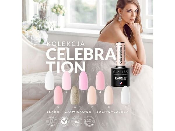 Claresa Celebration UV Nail Polish 5ml