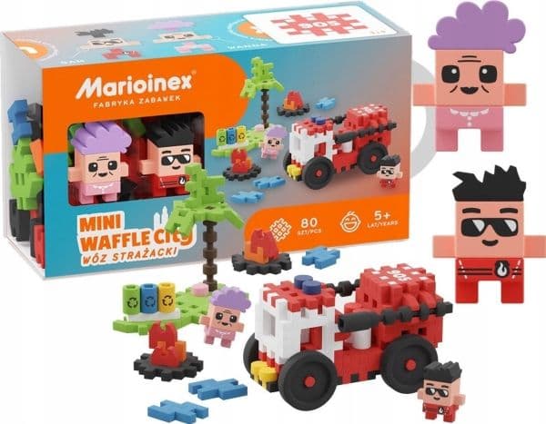 Marioinex Mini Waffle 80 Blankets Brandskydd