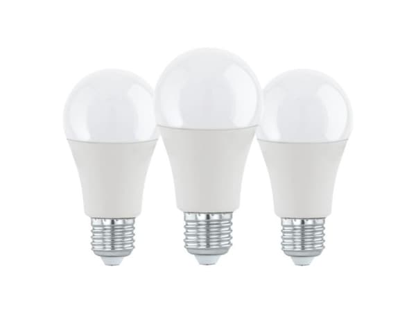 EGLO E27 A60 11W 1055LM 3000K 3 st opal