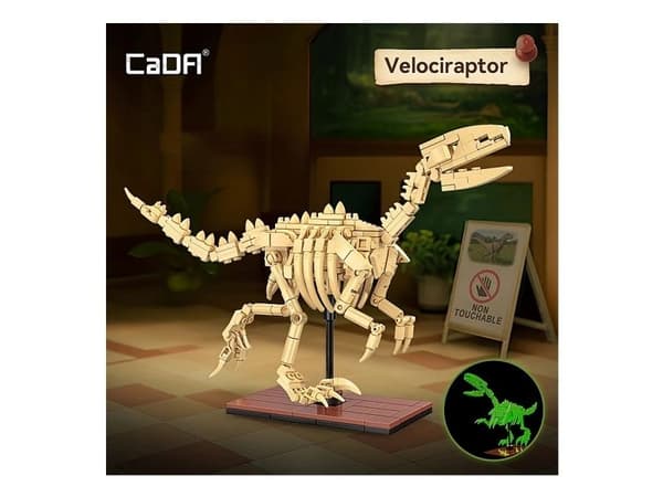 Jamara CaDA Velociraptor Bricks, Byggsats, 8 År, 256 styck