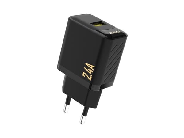 Dudao A23 2.4A USB-A Lader - Svart