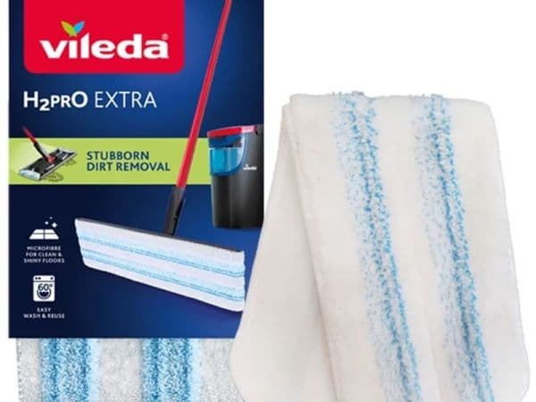 Vileda H2PrO Extra Flat -mopin täyttöpakkaus