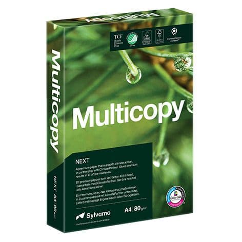 Skriverpapir MultiCopy Next, A4, 80 g, hvitt - (500 ark)