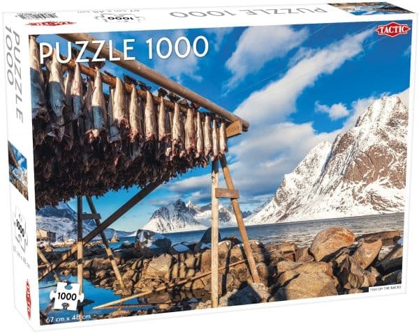 Tactic 58673, 1000 stykker, Landskap, 9 år