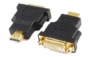 Cablexpert A-HDMI-DVI-3 - Videoadapter - HDMI han til DVI-D hun