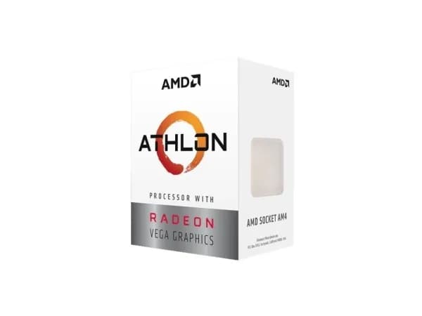 AMD Athlon 3000G - 3.5 GHz - 2 kärnor - 4 trådar - 4 MB cache - Socket AM4 - Box