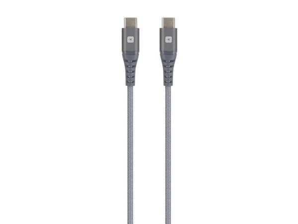 USB-kabel Skross USB-C til USB-C 1,2 m grå (SKCA0017C-C120CN)
