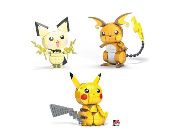 Mega Bloks Pokemon Shocking Trio