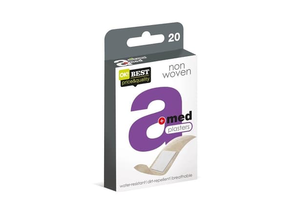 AMED-plåster av non-woven-material, 20 st