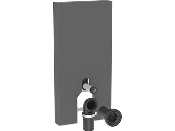Spylerør/modul Monolith Plus gulv 101 cm sort