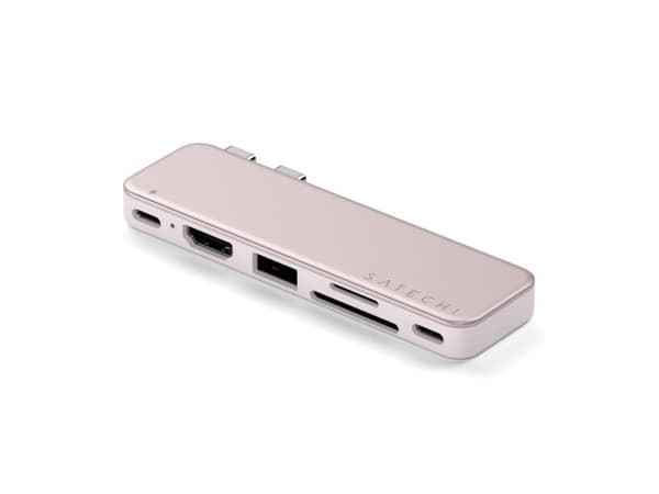 Satechi USB-C Snap Hub för MacBook Neo - Blush