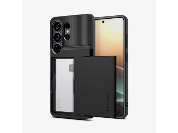 Spigen Slim Armor CS etui Galaxy S26 Ultra sort