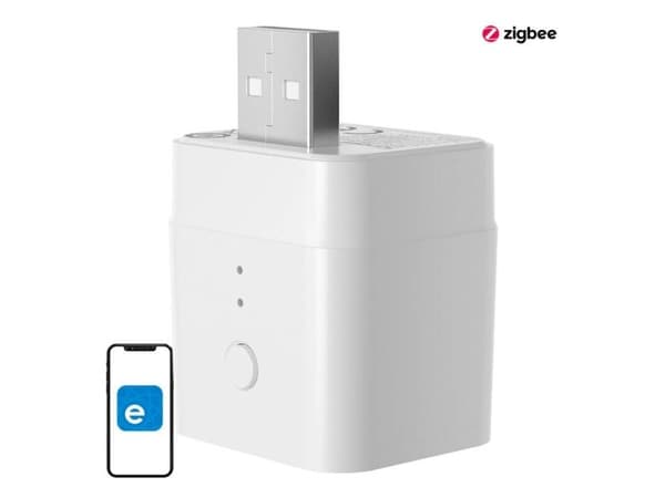 Sonoff Smart-adapter, USB ZigBee-bryter SONOFF ZBMicro (maks 36W)